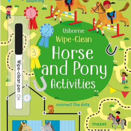 Wipe-Clean Horse and Pony Activities