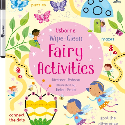 Wipe-Clean Fairy Activities