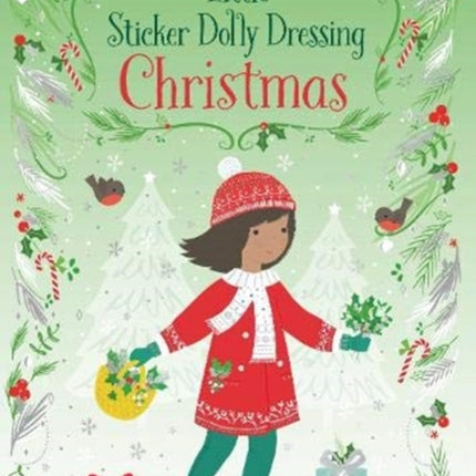 Little Sticker Dolly Dressing Christmas