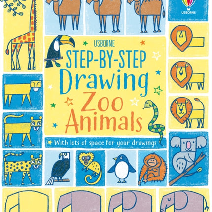 Step-by-step Drawing Zoo Animals