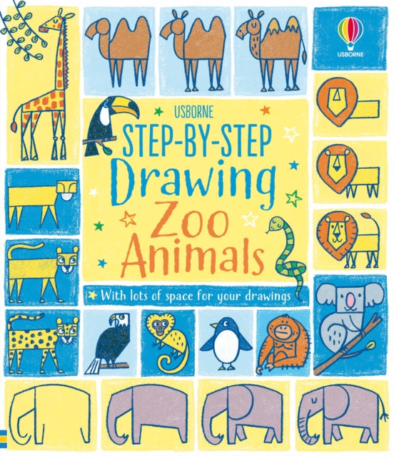 Step-by-step Drawing Zoo Animals