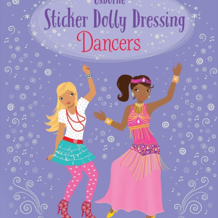 Sticker Dolly Dressing Dancers