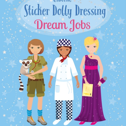 Sticker Dolly Dressing Dream Jobs