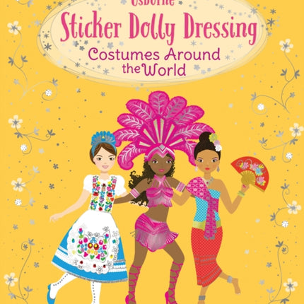 Sticker Dolly Dressing Costumes Around the World