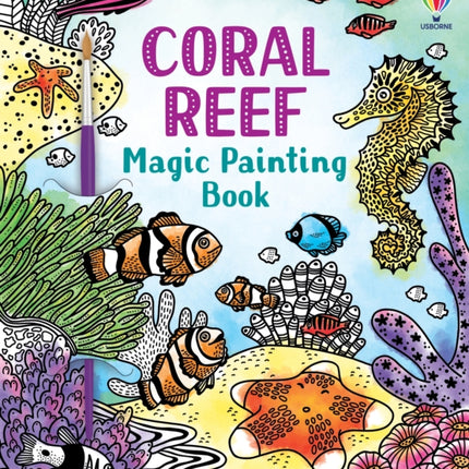 Coral Reef Magic Painting Book