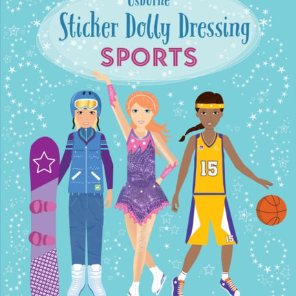 Sticker Dolly Dressing Sports