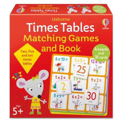 Times Tables Matching Games and Book