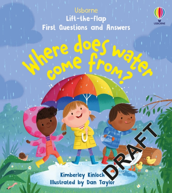 First Questions and Answers Where does water come