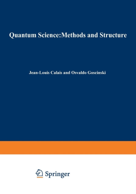 Quantum Science Methods and Structure A Tribute To PerOlov Lwdin