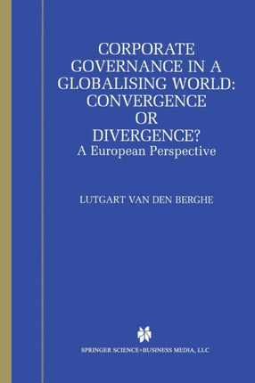 Corporate Governance in a Globalising World