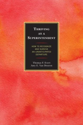 Thriving as a Superintendent