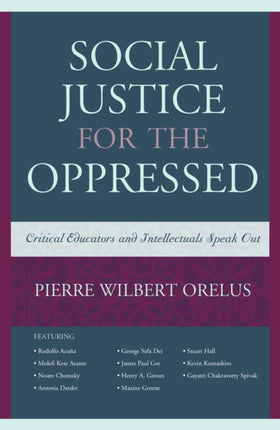 Social Justice for the Oppressed