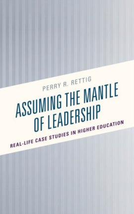Assuming the Mantle of Leadership