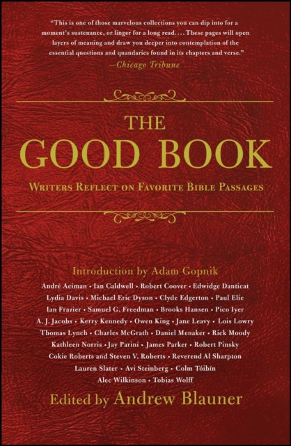 The Good Book: Writers Reflect on Favorite Bible Passages