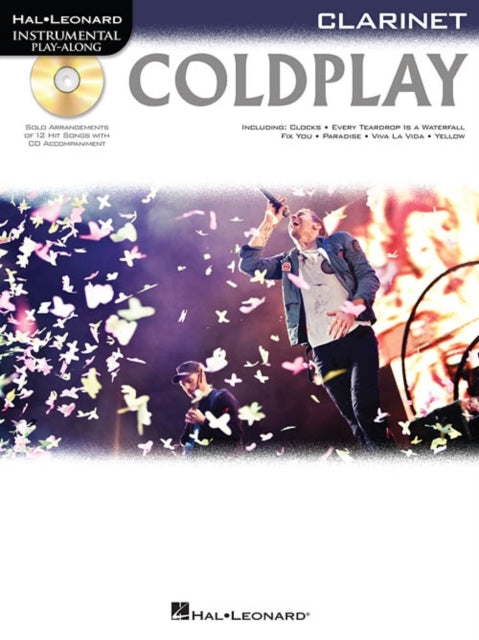 Instrumental PlayAlong Coldplay Clarinet Hal Leonard Instrumental PlayAlong