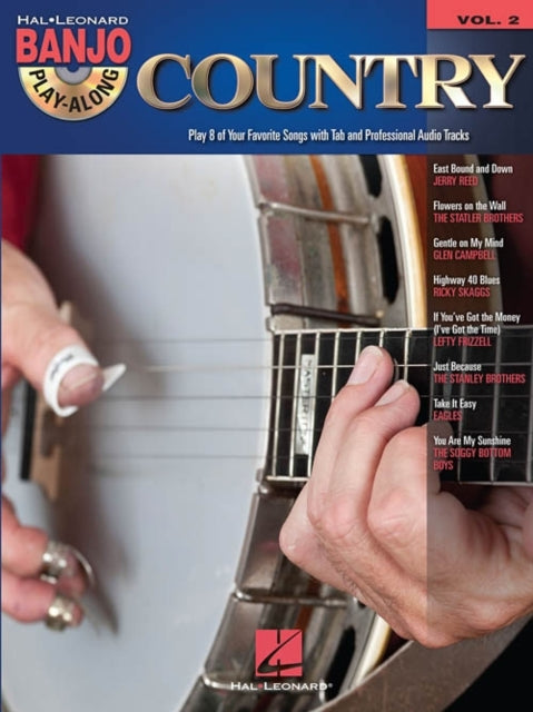 Banjo PlayAlong Volume 2 Country Hal Leonard Banjo PlayAlong