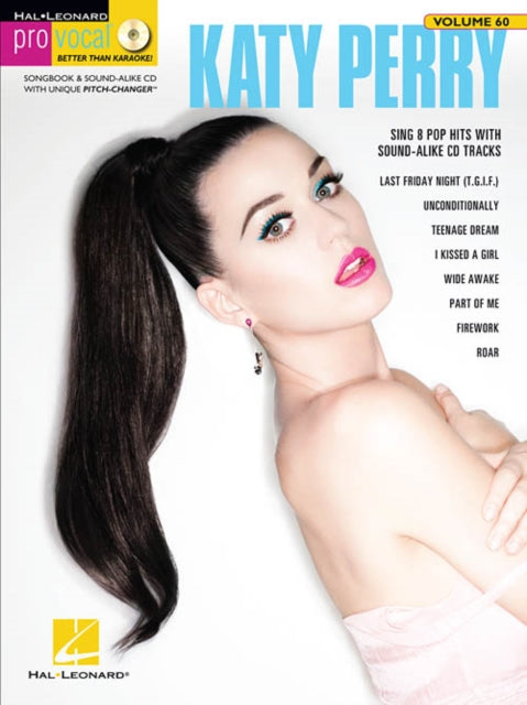 Pro Vocal Womens Edition Volume 60 Katy Perry Hal Leonard Pro Vocal