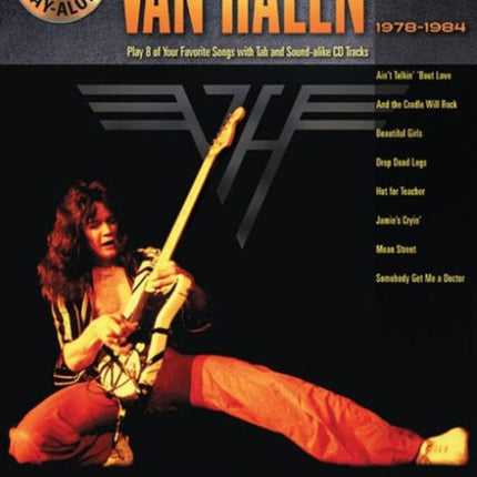 Van Halen 19781984 Guitar PlayAlong Volume 50 Hal Leonard Guitar PlayAlong with Enchanced CD