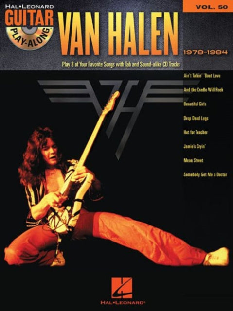 Van Halen 19781984 Guitar PlayAlong Volume 50 Hal Leonard Guitar PlayAlong with Enchanced CD