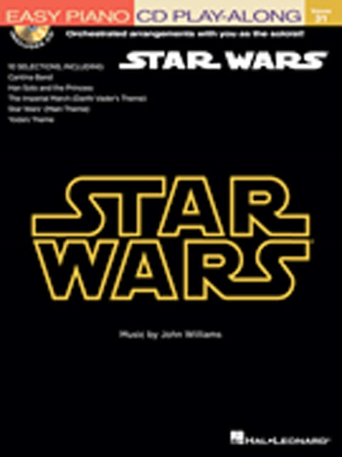 Star Wars Easy Piano CD Play-Along Volume 31