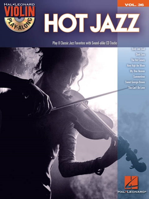 Violin Play Along Volume 36 Hot Jazz Vln BkCd Hal