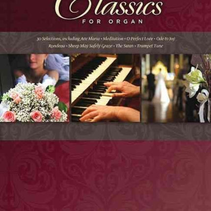 Wedding Classics for Organ
