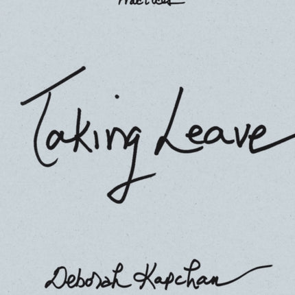 Taking Leave