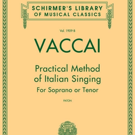 Practical Method of Italian Singing