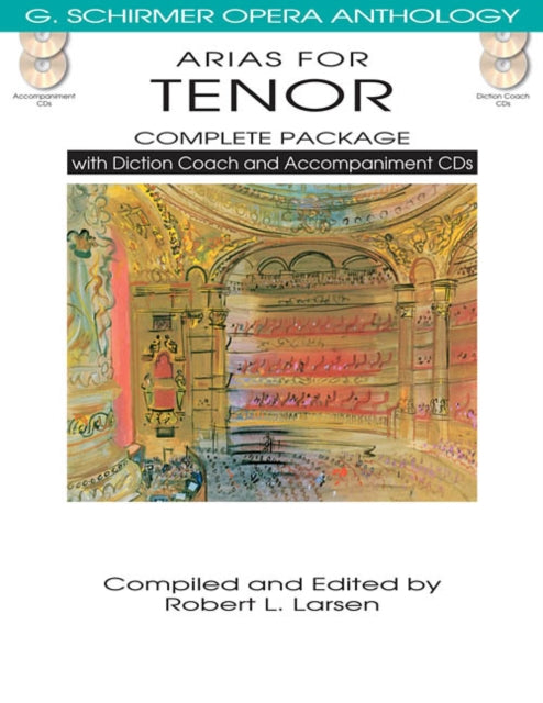 Arias For Tenor  Complete Package G Schirmer Opera Anthology