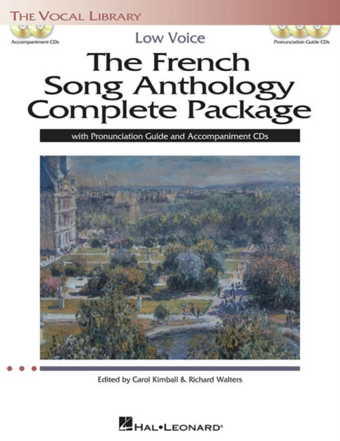 The French Song Anthology Complete Package Low Voice Vocal Library