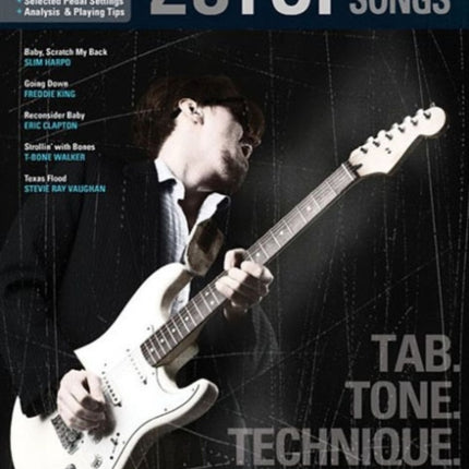 25 Top Blues Songs - Tab. Tone. Technique.