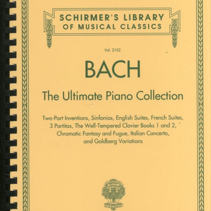 Bach: The Ultimate Piano Collection