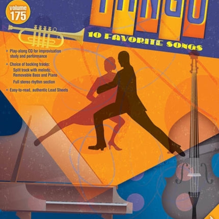 Jazz Play Along Volume 175 Tango All Inst BkCd