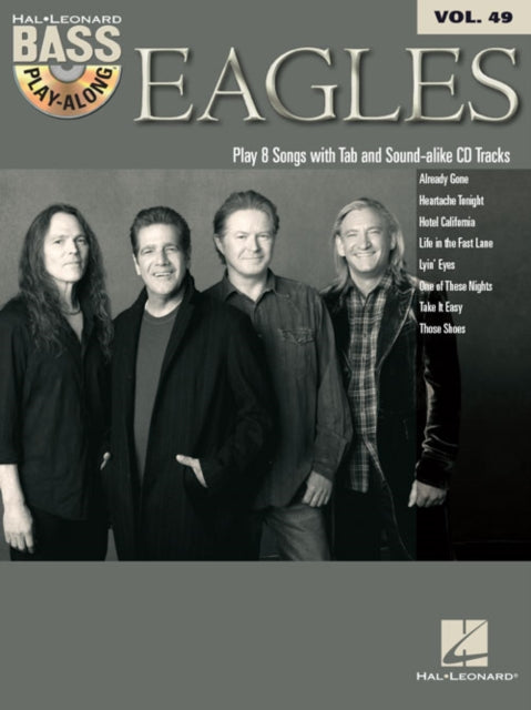 Eagles Bass Play-Along Volume 49