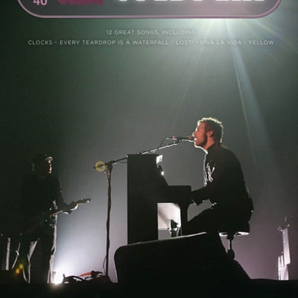 Coldplay: E-Z Play Today Volume 40