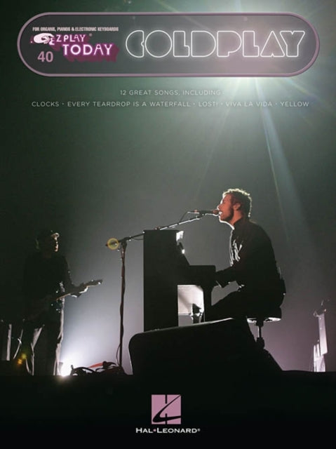 Coldplay: E-Z Play Today Volume 40