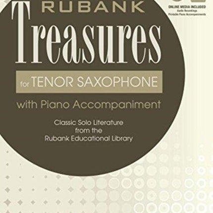 Rubank Treasures for Tenor Saxophone