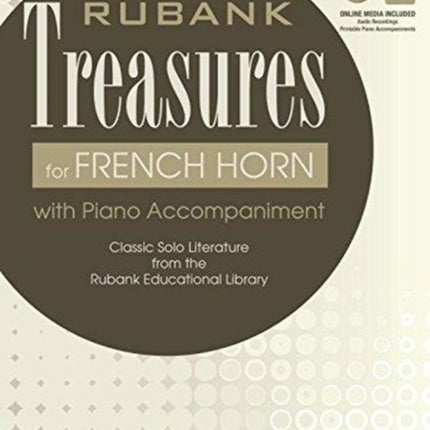 Rubank Treasures for French Horn