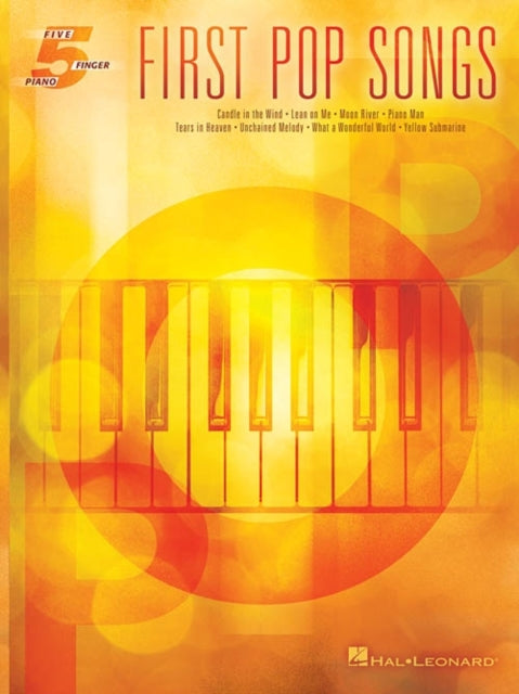 Five Finger Piano Songbook First Pop Songs