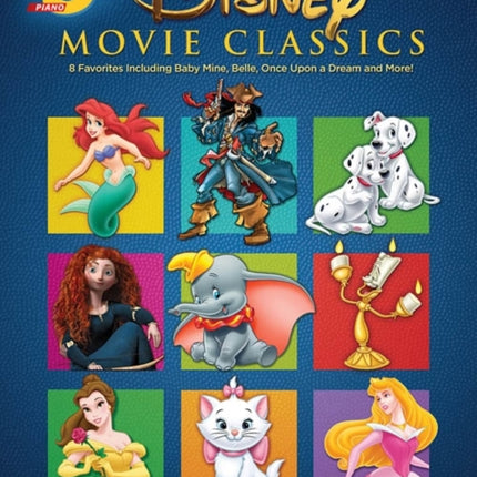 Disney Movie Classics: Five-Finger Piano - 8 Songs for Beginners