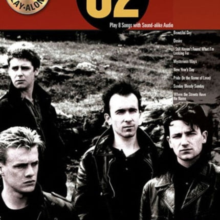 U2: Drum Play-Along Volume 24