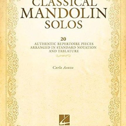 Classical Mandolin Solos