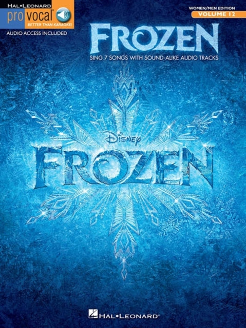 Frozen: Pro Vocal Mixed Edition Volume 12