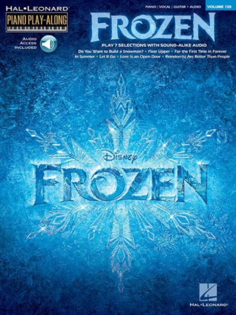 Frozen: Piano Play-Along Volume 128