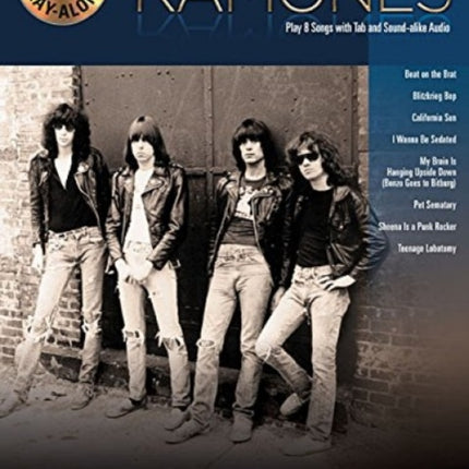 Ramones  Guitar PlayAlong Vol. 179 BookOnline Audio