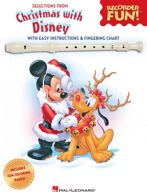 Selections from Christmas with Disney: Recorder Fun! - Favorite Christmas Songs and Carols Featuring Mickey Mouse and Friends