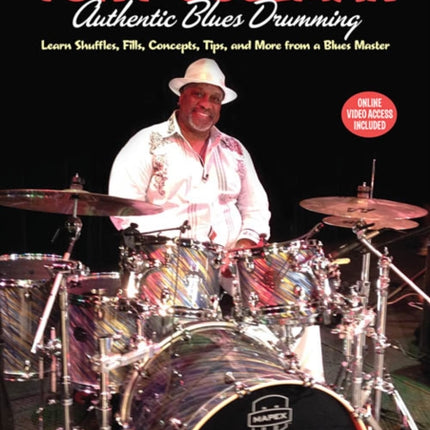 Tony Coleman  Authentic Blues Drumming Learn Shuffles Fills Concepts Tips and More from a Blues Master Drum Instruction