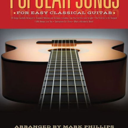 Popular Songs: For Easy Classical Guitar