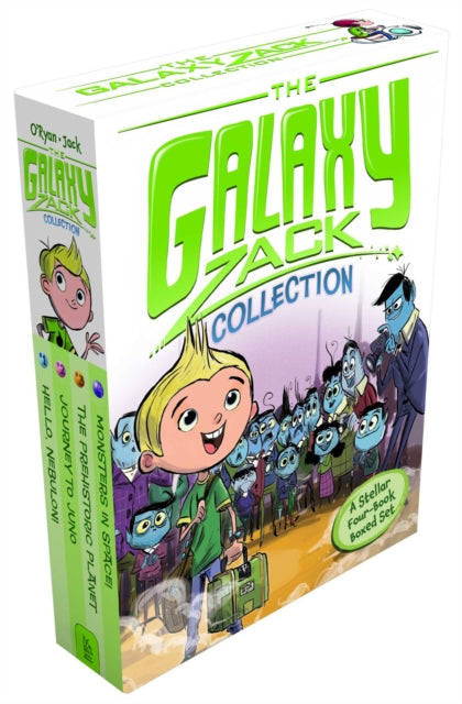 The Galaxy Zack Collection (Boxed Set): A Stellar Four-Book Boxed Set: Hello, Nebulon!; Journey to Juno; The Prehistoric Planet; Monsters in Space!