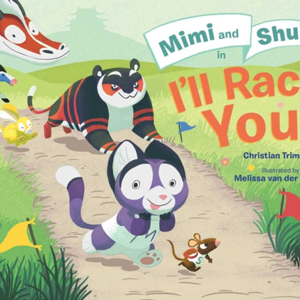 Mimi and Shu in I'll Race You!